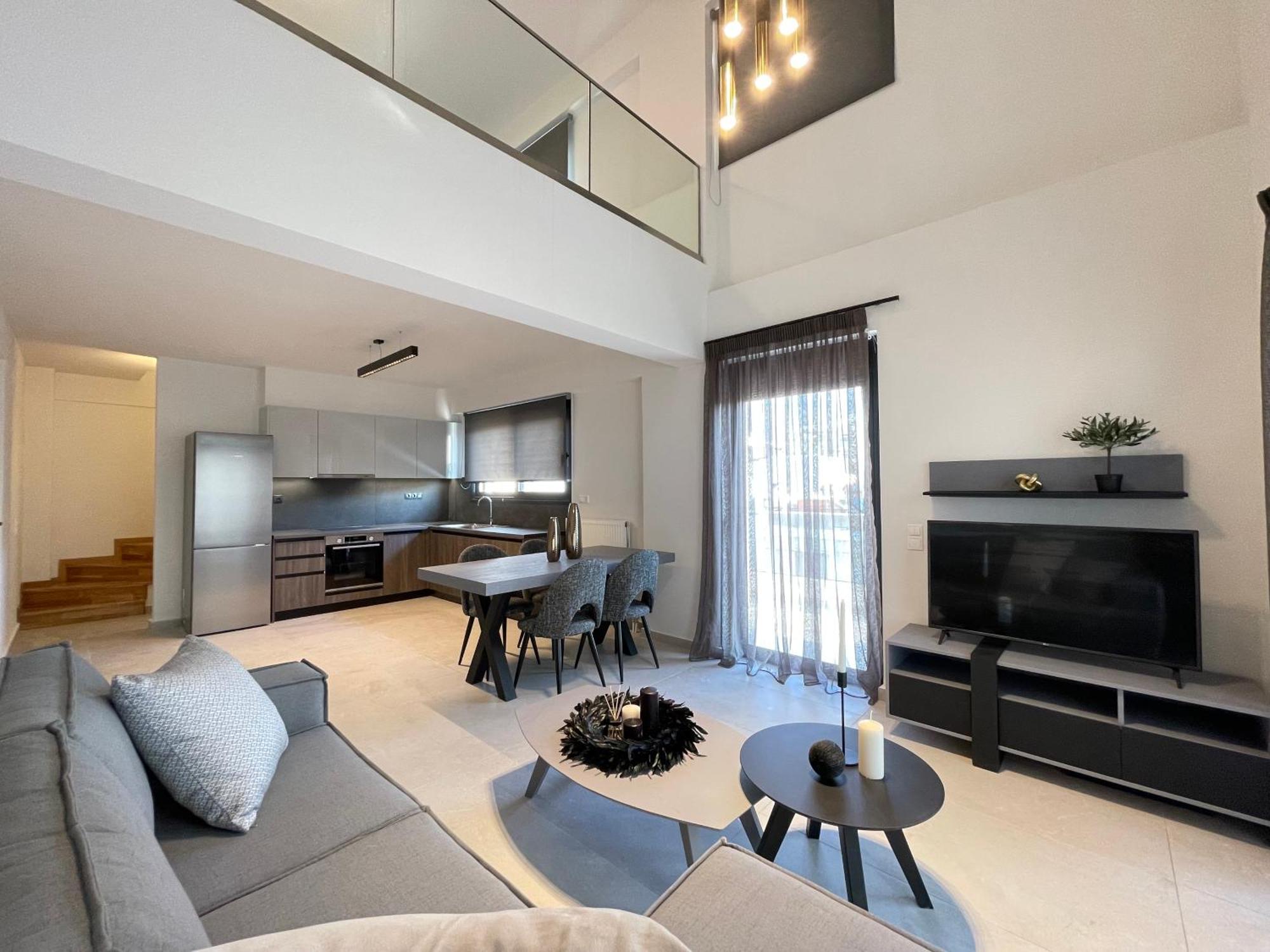 Gleaming Apartments Near Athens Metro Mall Kültér fotó