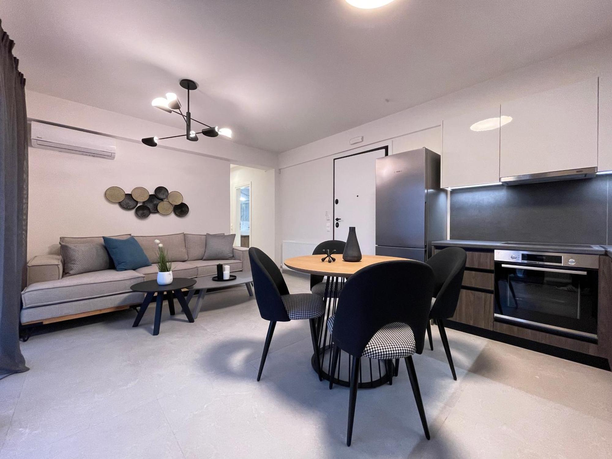Gleaming Apartments Near Athens Metro Mall Kültér fotó