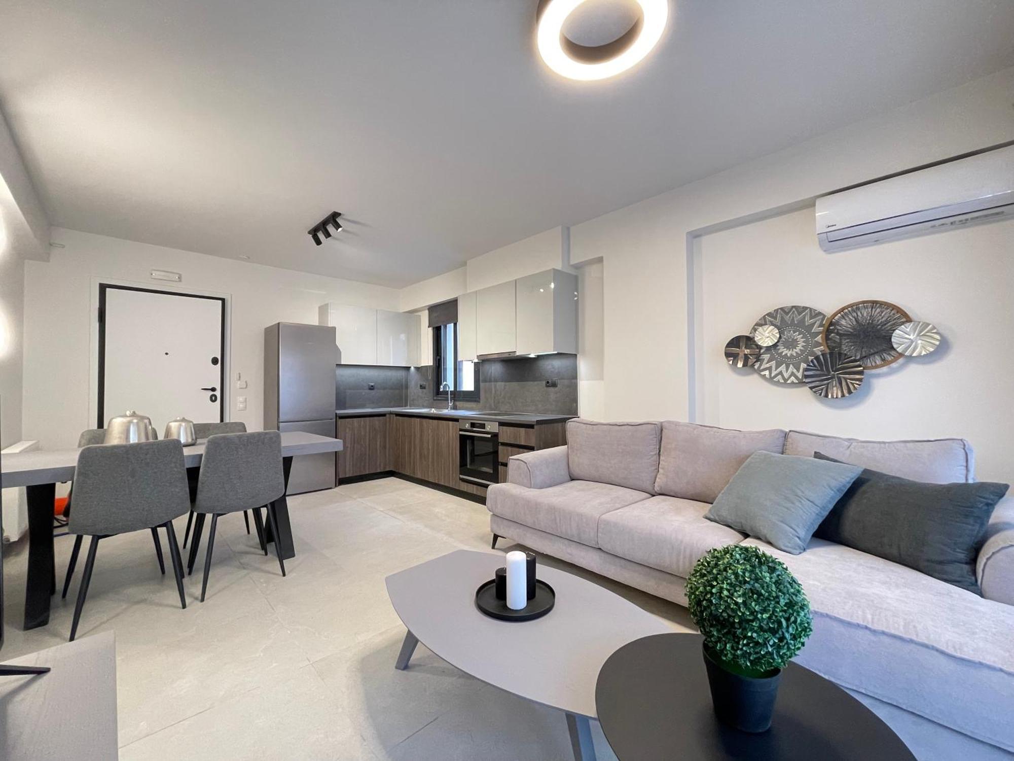 Gleaming Apartments Near Athens Metro Mall Kültér fotó